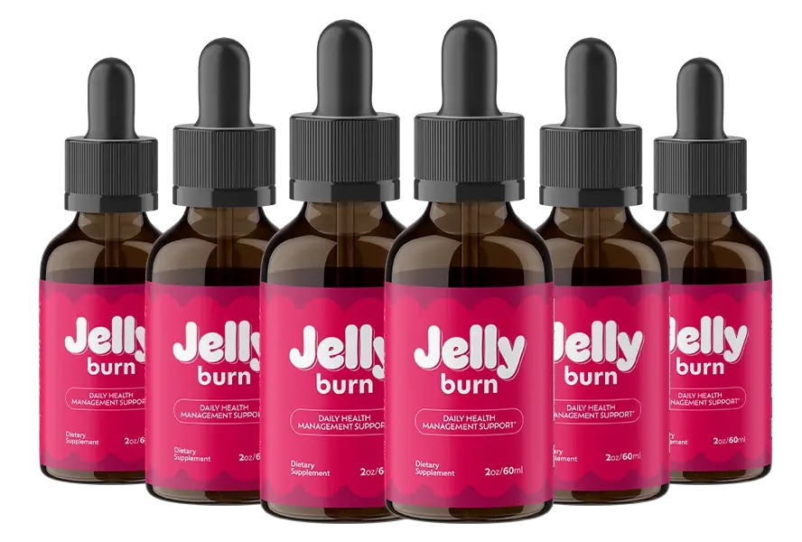 JellyBurn six bottle supply package discount offer